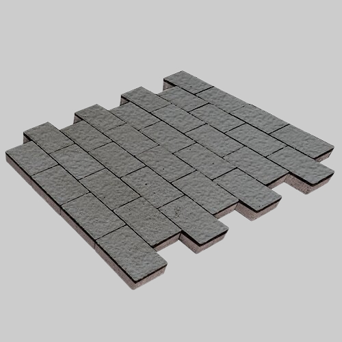 Тротуарная плитка Севилья, 80 мм, серый, Old-Age